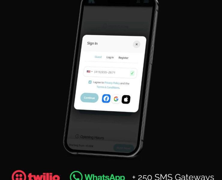 Booking with SMS