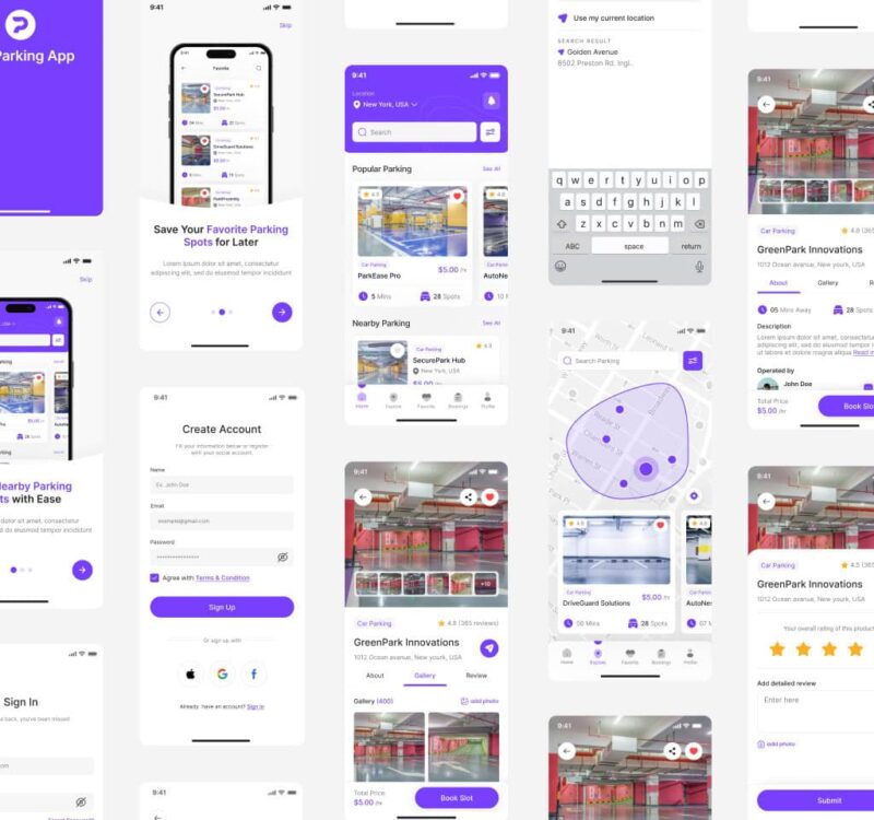 car-parking-ui-design-kit-figma